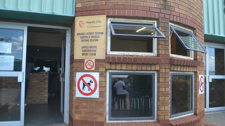 Mogale City Licensing and Driver Testing Centre closed due to cable theft