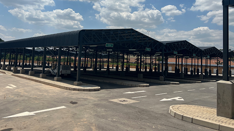 Relocation to newly constructed Krugersdorp Taxi Rank