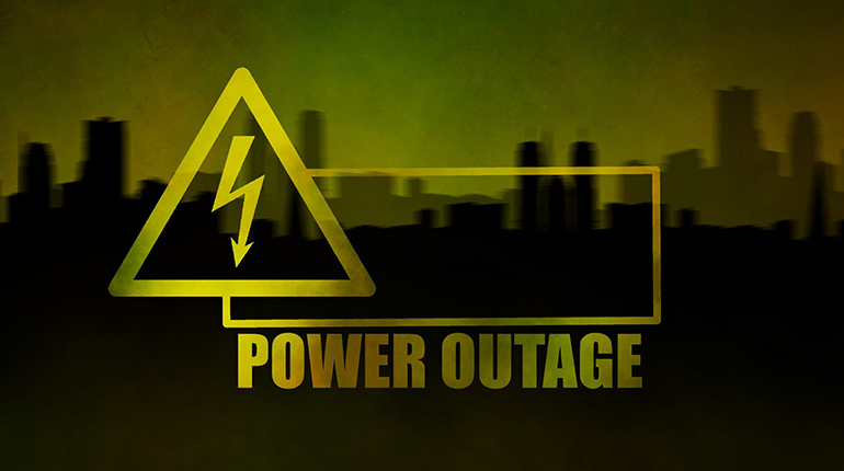 Parts of the city without power as mini substations are down