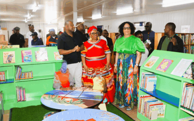 Mogale City opens modular library in Reitvallei