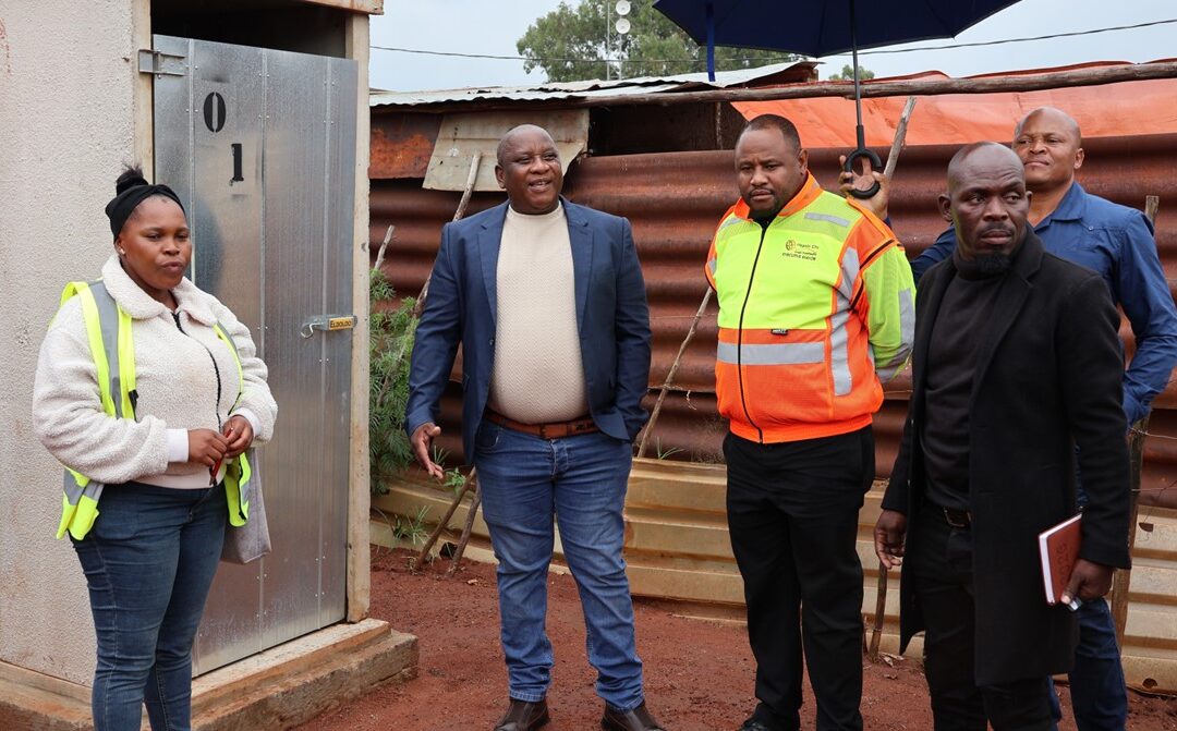 Mogale rolls out sustainable sanitation solution