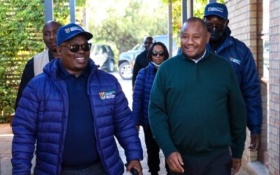 DEPUTY MINISTER COMMENDS PROGRESS AT PERCY STEWART WASTEWATER TREATMENT WORKS