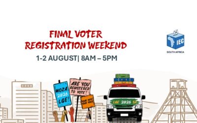 IEC ANNOUNCES FINAL VOTER REGISTRATION WEEKEND